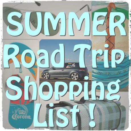 Summer Road Trip Packing List