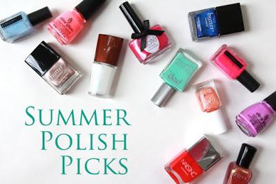 Summer Polish Picks w/ Nail Swatches - A Dozen Shades for Sizzling Summer Heat