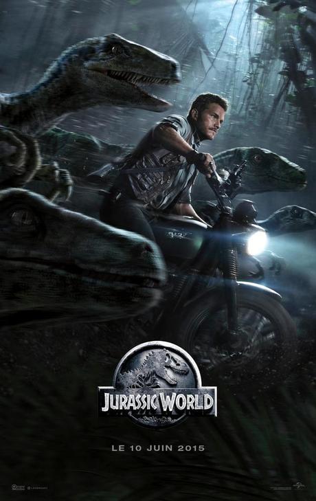 JURASSIC WORLD – Third Poster Shows Chris Pratt with His Friends JURASSIC WORLD – Third Poster Shows Chris Pratt with His Friends