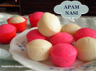Apam Nasi (Steamed Rice Cake)