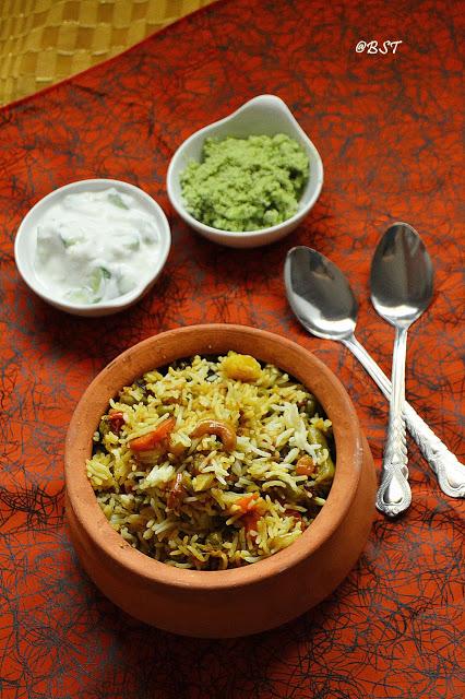 Malabar Vegetable Biriyani: Guest Post By The Big Sweet Tooth