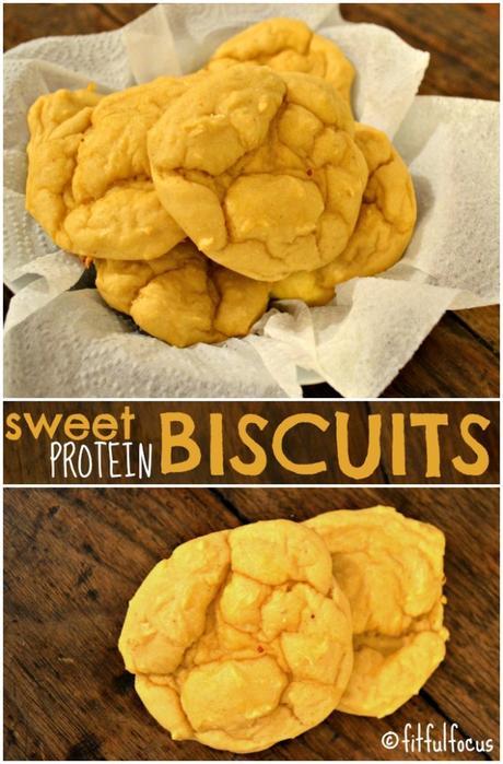 Sweet Protein Biscuits via @FitfulFocus