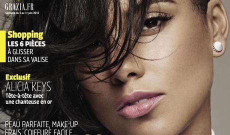 Alicia Keys Covers Grazia Magazine