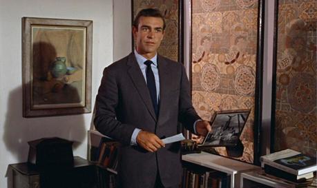 Bond’s Gray Flannel Suit and ’57 Chevy in Dr. No Connery in a Sinclair-tailored