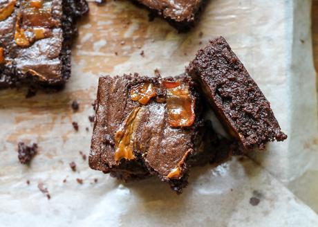 Bacon Caramel Brownies