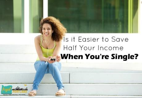 Is it Easier to Save Half Your Income When You're Single