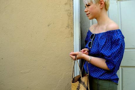Look of the Day: Blue Boho
