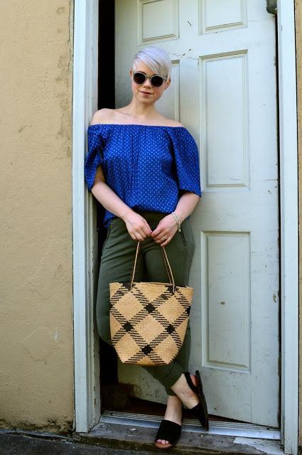 Look of the Day: Blue Boho