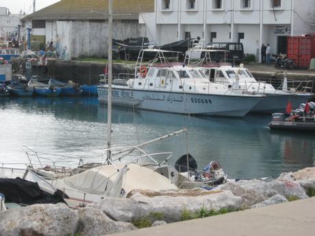 Keepers of law and order in the Port of Tangier.