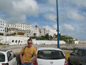 An Irish tourist in Tangier.