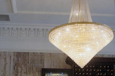 Hello Freckles Afternoon Tea Seaham Hall Chandelier