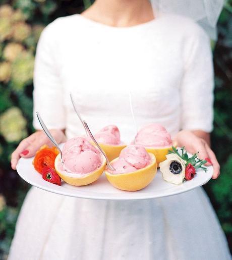 Sorbet Grapefruit Bowls via Style Me Pretty | Francois et Moi