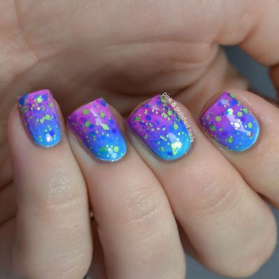 Neon Glitter Gradient