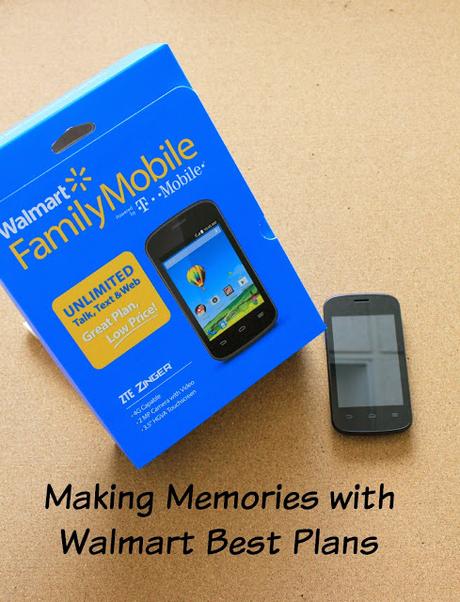 Making Memories With Walmart Best Plans #MobileMemories #ad