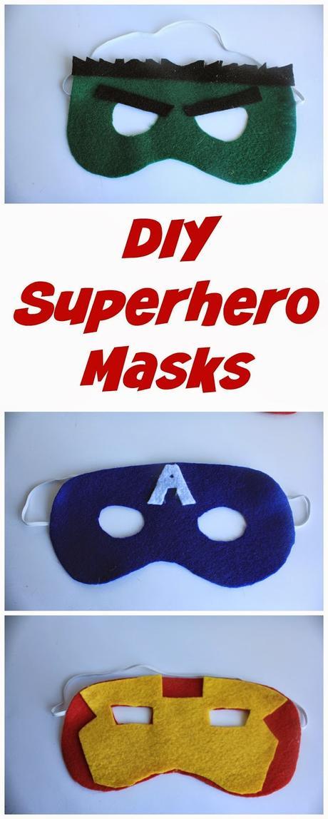 DIY Avengers Masks DIY Avengers Masks