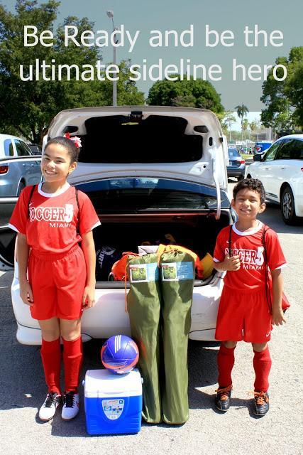 Tips on becoming your child's ultimate sideline hero! #SidelineHero #ad