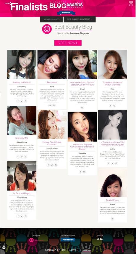 best beauty blog finalists combined