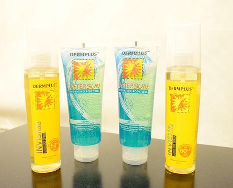 4 DermPlus Launch Summer Products  - Invisilite - AfterSun Hydrating Body Gel - Genzel Kisses (c)