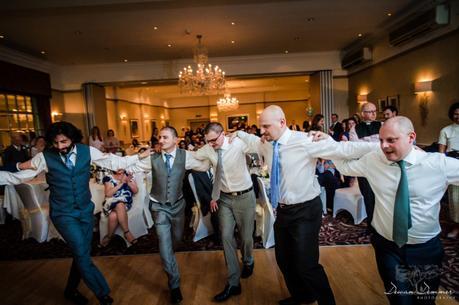 Wedding Greek dancing