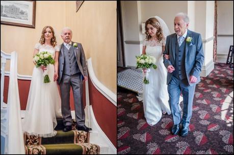 bride walking down aisle