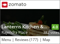 Click to add a blog post for Lanterns Kitchen & Bar on Zomato