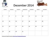 December Calendar Kids