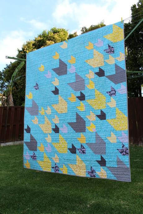 Completed:  Pacific Crest Quilt