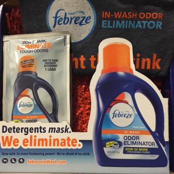 Febreze In-Wash Laundry Odor Eliminator #BringTheStink