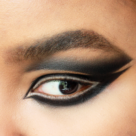 Gothic Eye Makeup | Blackout
