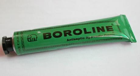 Boroline Antiseptic Ayurvedic Cream Review and Swatch