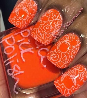 Chick Pick Polish - Neon Orange