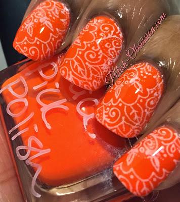 Chick Pick Polish - Neon Orange