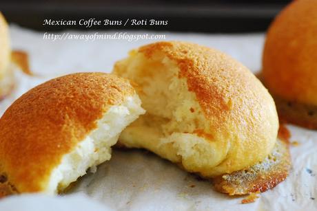 Mexican Coffee Buns / Roti Buns 墨西哥咖啡面包
