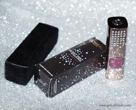 L'oreal Paris Color Riche Moist Matte Limited Edition Swarovski Lipstick-Review,swatches,On My Lips