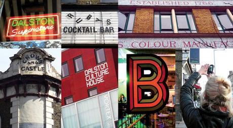 Take a tour of Dalston in East London and learn about signage and typography