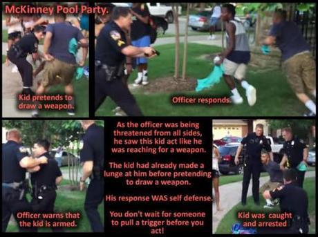 What really happened. Yeah, that Black ghetto punk deserved to get that gun pulled on him all right. Give that officer a medal!