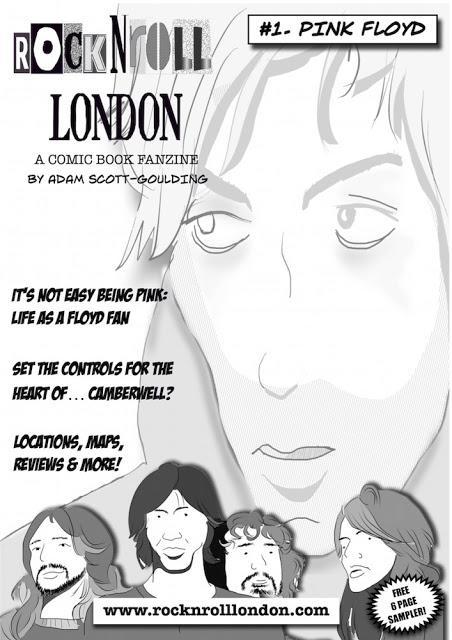 Friday is Rock'n'Roll #London Day: Help Yourself To A Free Download Sampler of the Rock'n'Roll London Comic Book Fanzine!