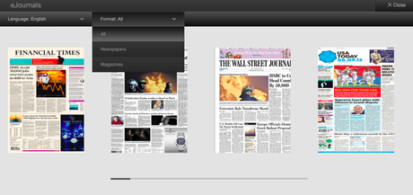 That’s entertainment: reading e-paper editions above the clouds That’s entertainment: reading e-paper editions above the clouds