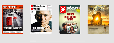 That’s entertainment: reading e-paper editions above the clouds