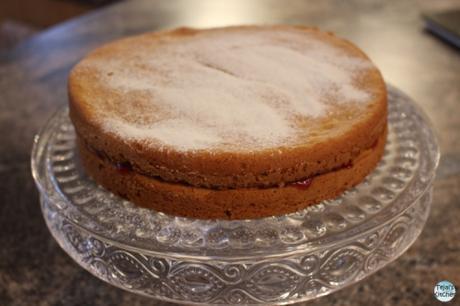 Eggless Vanilla Cake