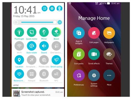 ZenUI of ZneFone 2