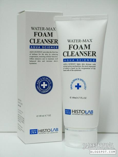 histolab water max foam cleanser
