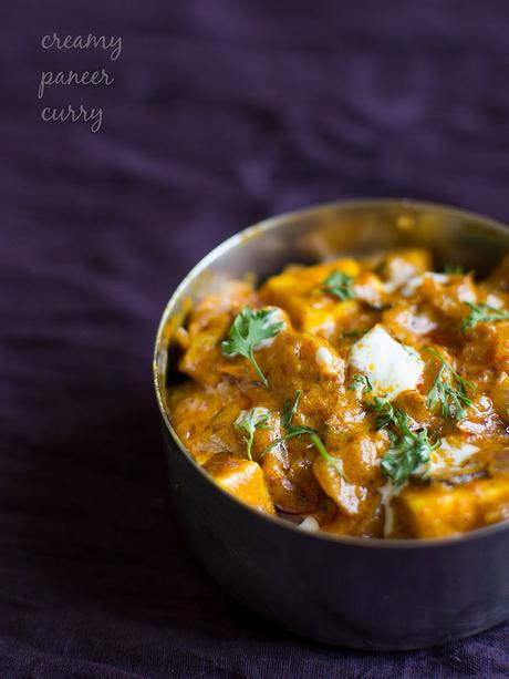 malai paneer recipe - paneer recipes