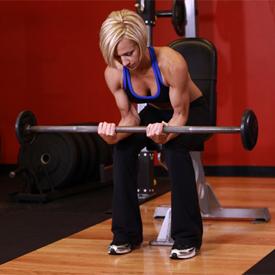 Wrist Curls Barbell Exercise