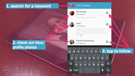 Periscope on Android Tutorial: search for users by keywords