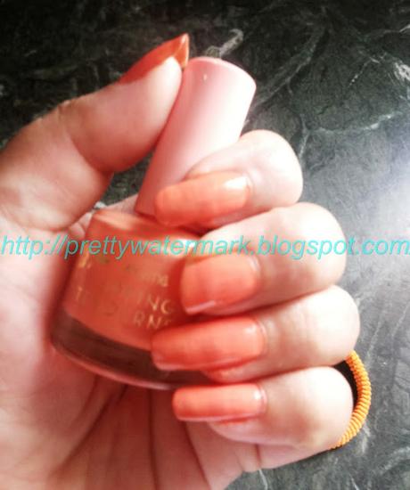 Review-Very Me Spring Tenderness Nail Polish - OPT ORANGE/TEND GREEN