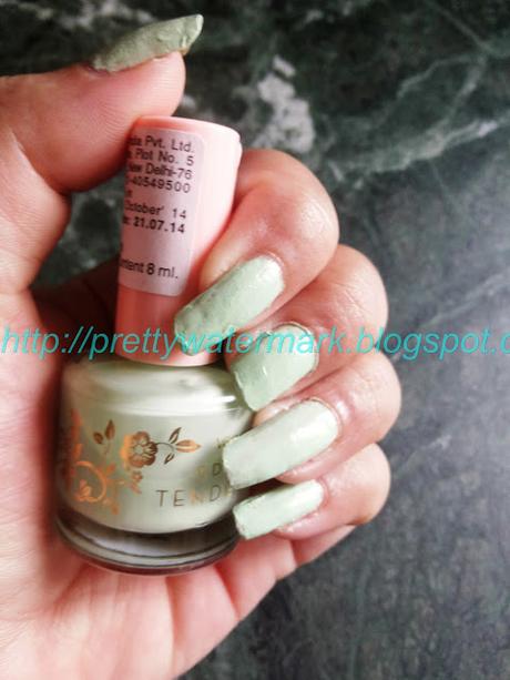 Review-Very Me Spring Tenderness Nail Polish - OPT ORANGE/TEND GREEN
