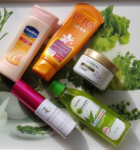 My Summer Skincare Heroes - Garnier, L'Oreal, Za, Vaseline and Lotus Herbals