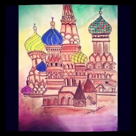 Saint Basil's Cathedral- Sketch