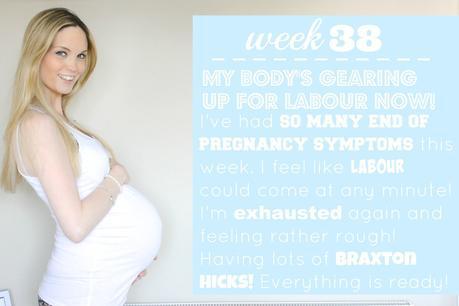 Baby #2: 38 Weeks Pregnant.. End of Pregnancy Symptoms and Hello Braxton Hicks!